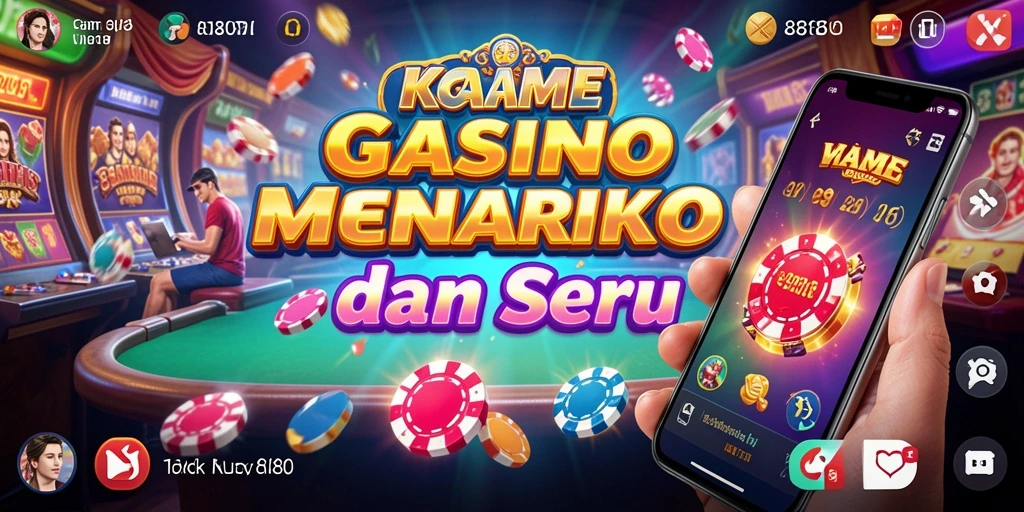 Gameplay kasino menarik di 8180 dengan antarmuka yang memukau.