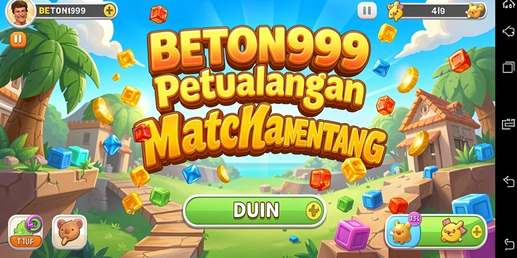 Tampilan menarik dari gameplay seru BETON999 yang memikat.