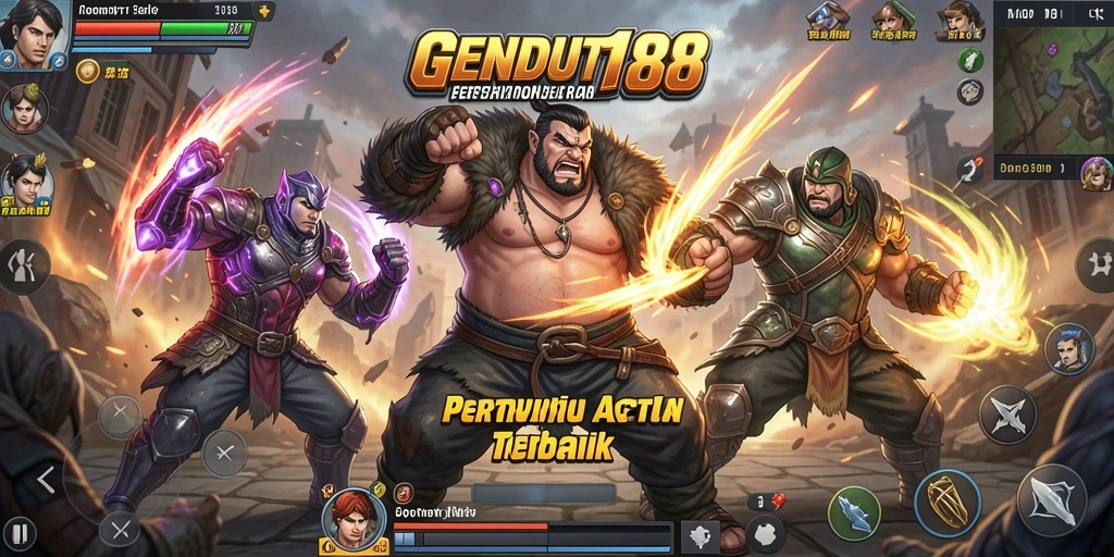 Tampilan menarik dari gameplay GENDUT188 yang penuh aksi.