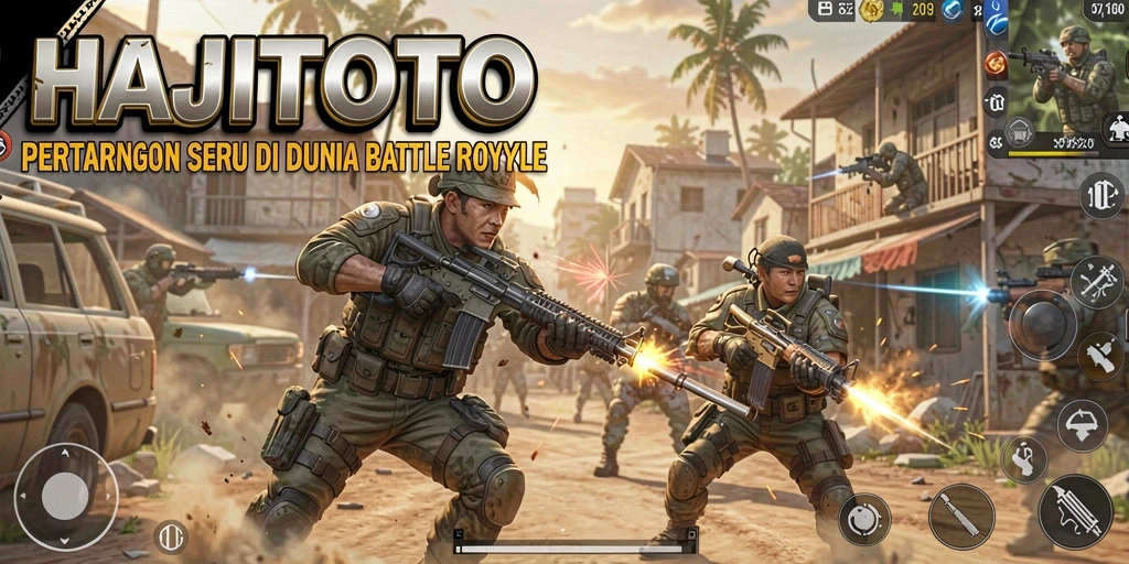 Tangkapan layar gameplay HAJITOTO yang intens dan penuh aksi.