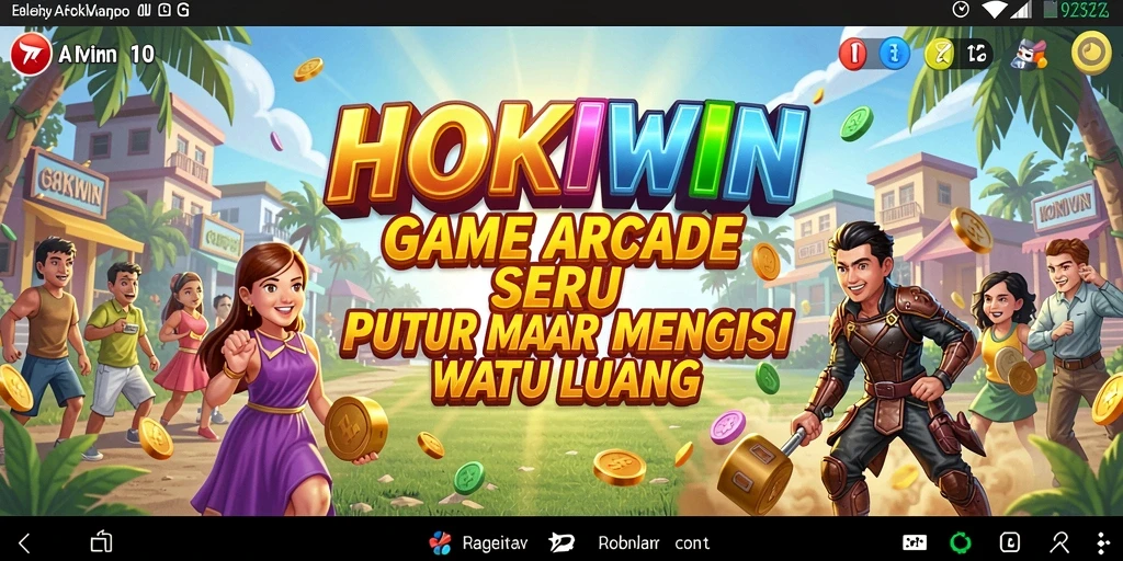 Tampilan gameplay seru HOKIWIN dengan tantangan menarik.