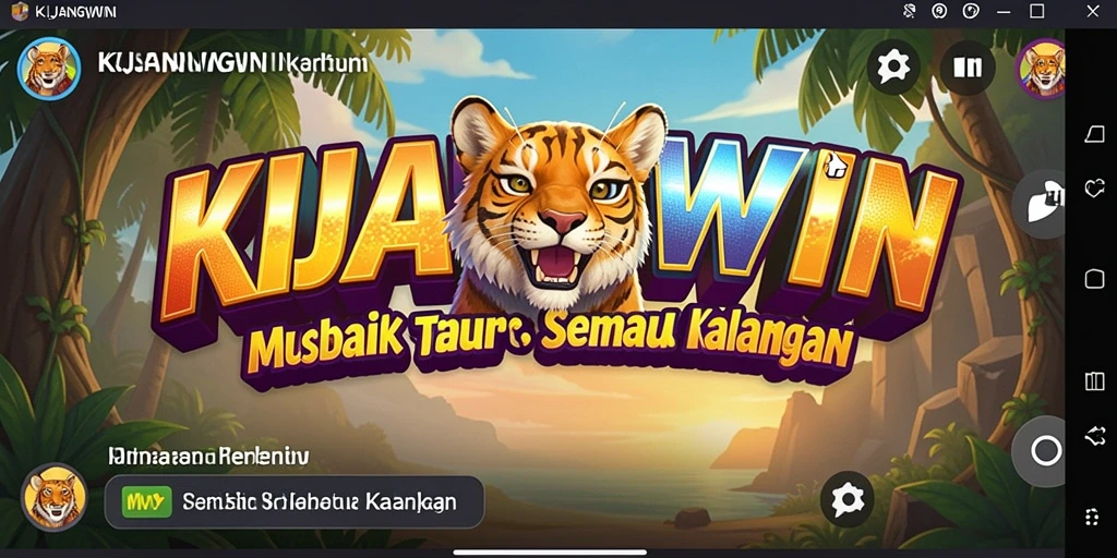 Gameplay KIJANGWIN yang menarik dengan musik yang seru.