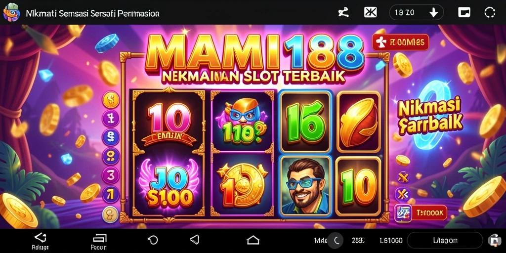 Screenshot gameplay MAMI188 menampilkan mesin slot dengan grafis memukau.