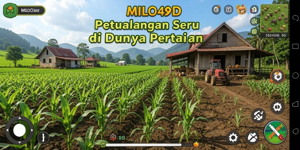 Gameplay seru di MILO4D, nikmati pengalaman bertani yang menantang.