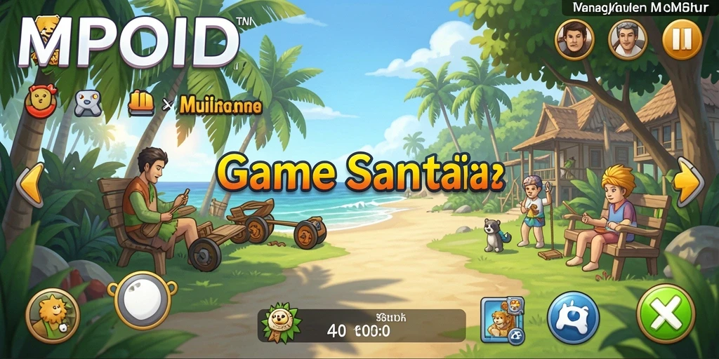 Tampilan menarik dari gameplay MPOID yang mengasyikkan.