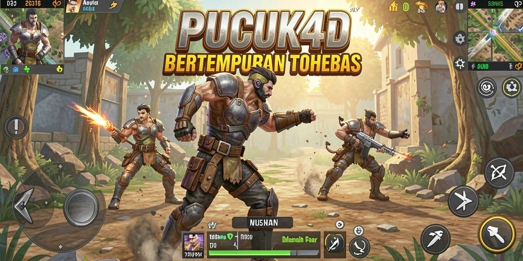 Screenshot gameplay PUCUK4D menunjukkan aksi seru dan strategi pertempuran.