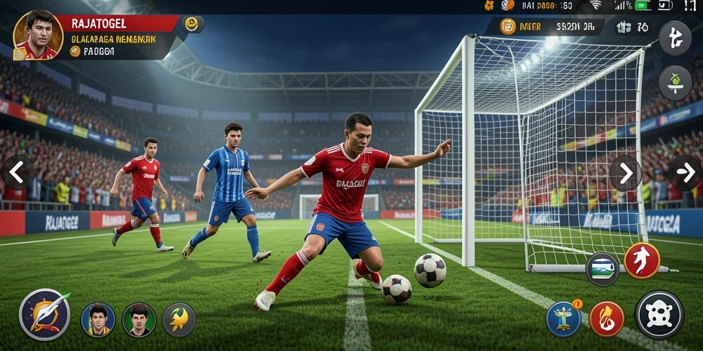 Tangkapan layar menampilkan gameplay seru di RAJATOGEL.