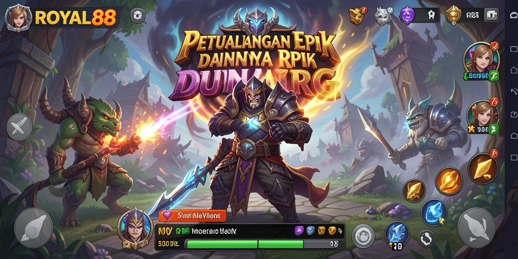 Gameplay seru dan grafis menawan di ROYAL88.