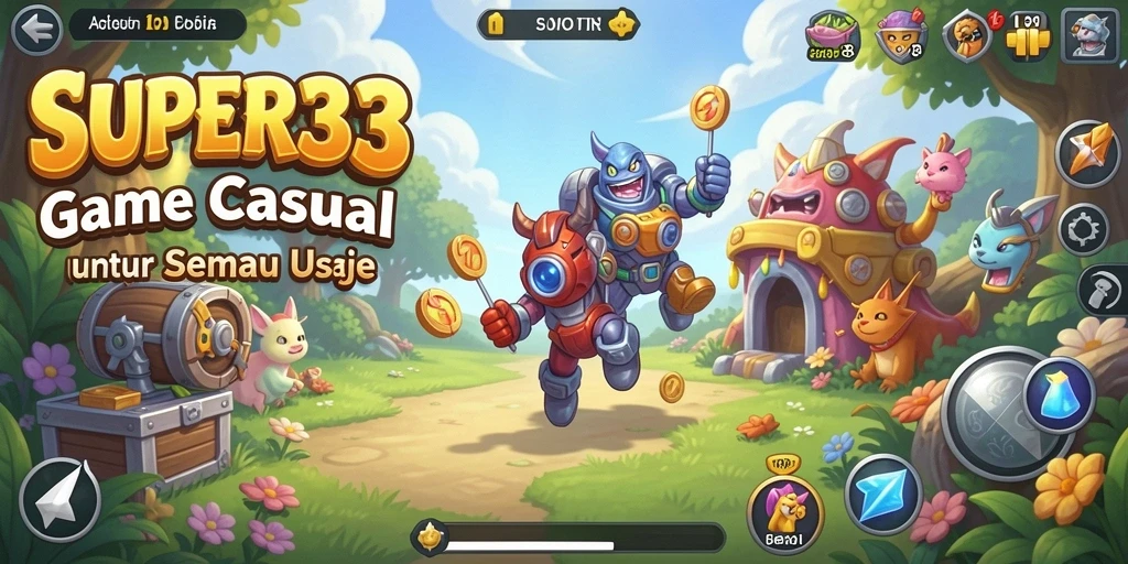 Gameplay menarik dalam SUPER33 dengan tantangan seru.
